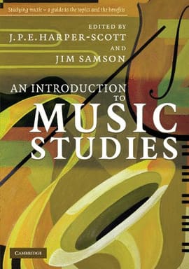 AN INTRODUCTION TO MUSIC STUDIES