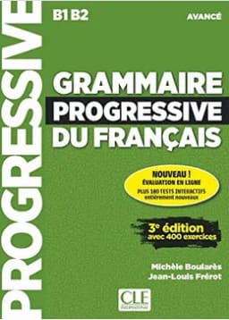 GRAMMAIRE PROGRESSIVE DU FRANCAIS + CD-ROM