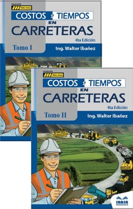 COSTOS Y TIEMPOS EN CARRETERAS (2 TOMOS)