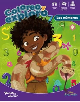 COLOREO Y EXPLORO LOS NÚMEROS. ENCANTO