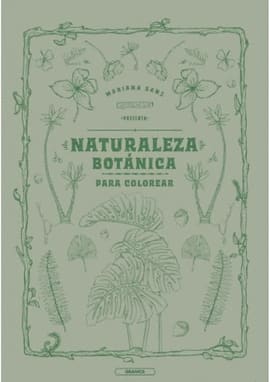 NATURALEZA BOTANICA PARA COLOREAR