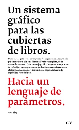 UN SISTEMA GRÁFICO PARA LAS CUBIERTAS DE LIBROS. Hacia un lenguaje de parámetros