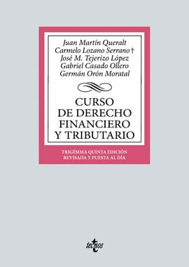 CURSO DE DERECHO FINANCIERO Y TRIBUTARIO