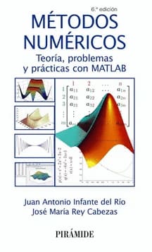 MÉTODOS NUMÉRICOS. Teoría, problemas y prácticas con MATLAB