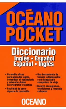 DICCIONARIO OCEANO POCKET INGLES - ESPAÑOL / ESPAÑOL - INGLES