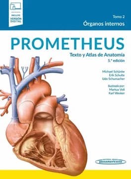PROMETHEUS. TEXTO Y ATLAS DE ANATOMIA TOMO 2. organos internos.