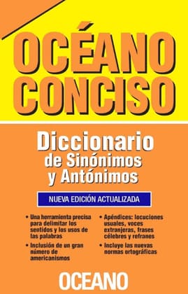 OCEANO CONCISO DICCIONARIO DE SINONIMOS Y ANTONIMOS
